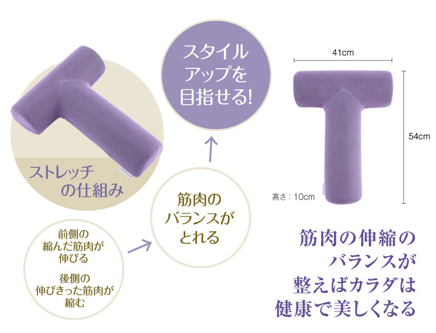 スタイルアップを目指せる
