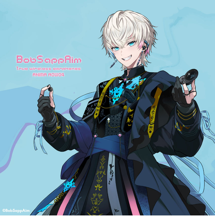 ワイヤレスイヤホン ANIMA AOW04 「BobSappAim」 コラボモデル