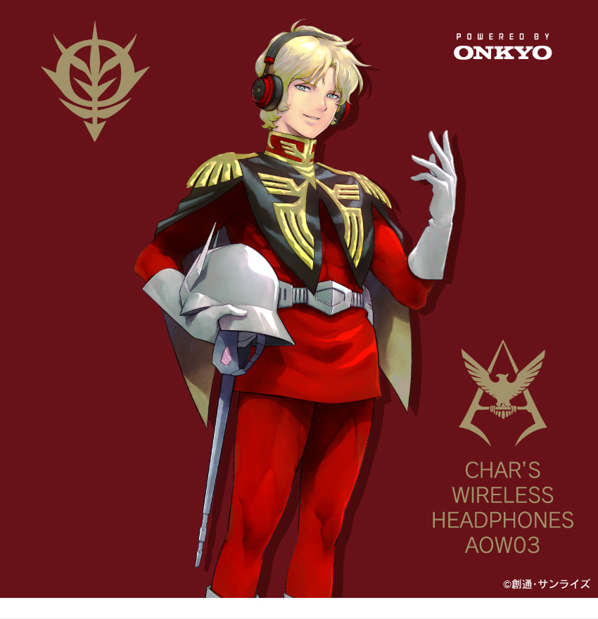 ワイヤレスヘッドホン AOW03 「機動戦士ガンダム」コラボモデル