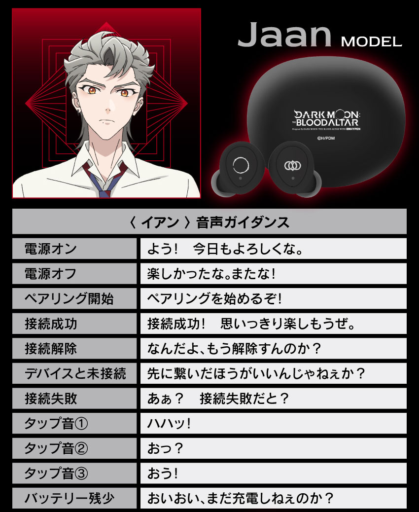 イアン音声ガイダンス