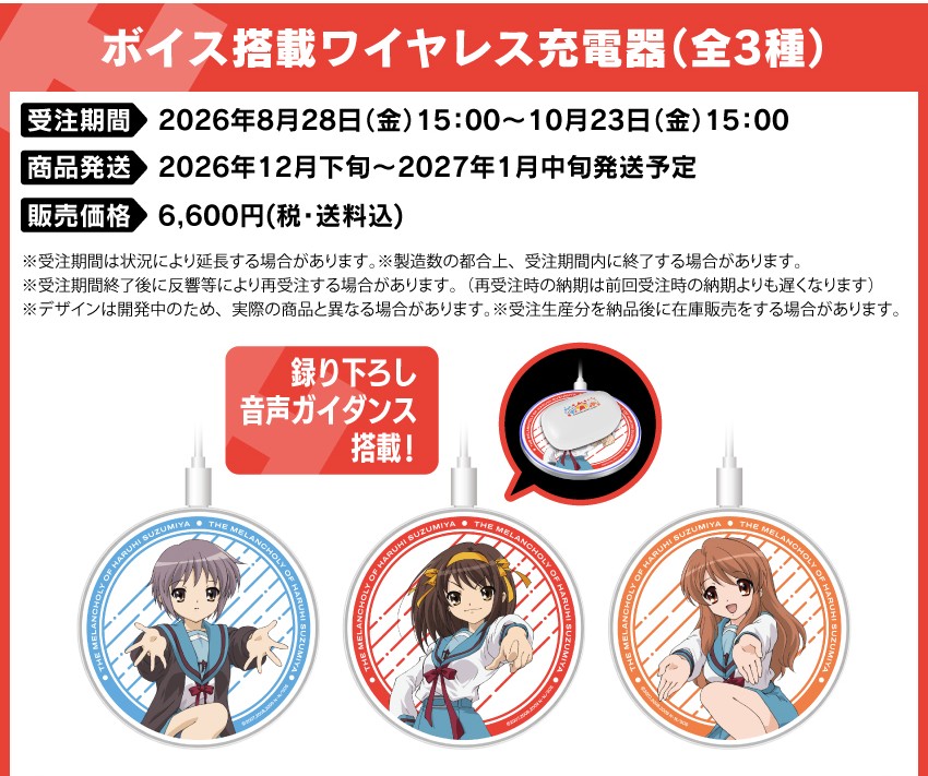 ワイヤレス充電器 価格：6,600円（税・送料込）