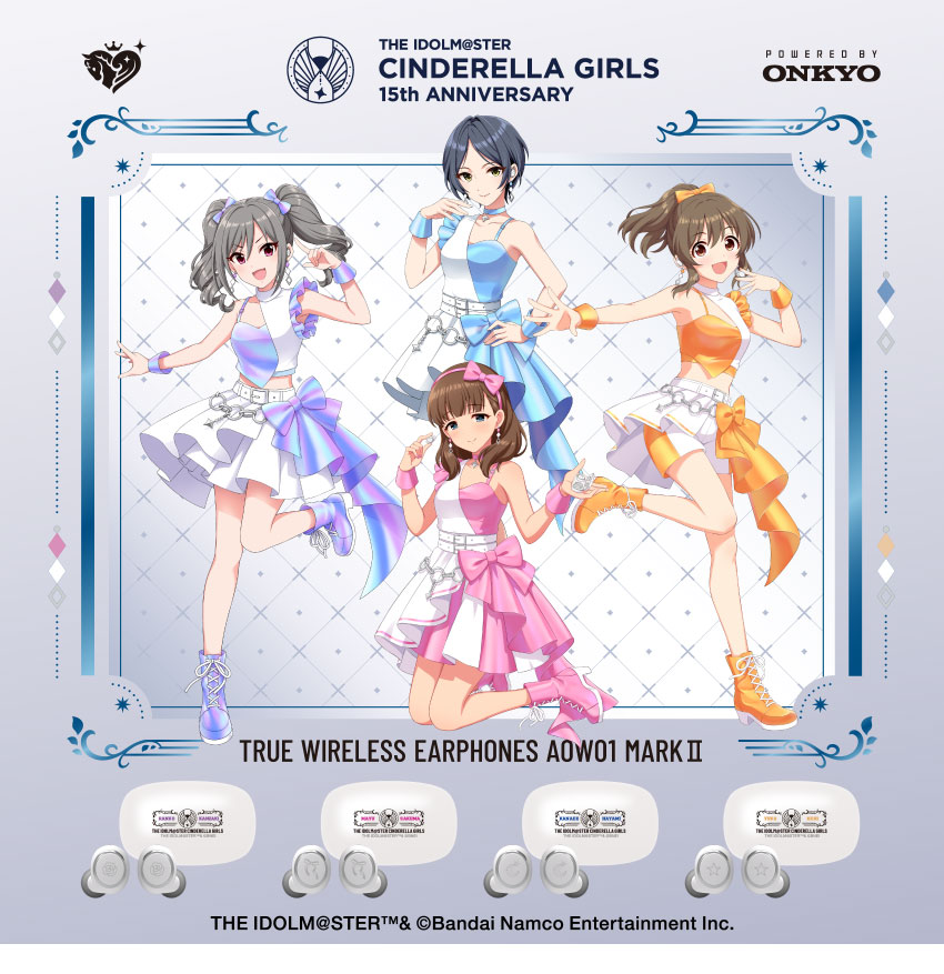 ONKYO DIRECT｜ワイヤレスイヤホン AOW01 MARKⅡ「アイドルマスター