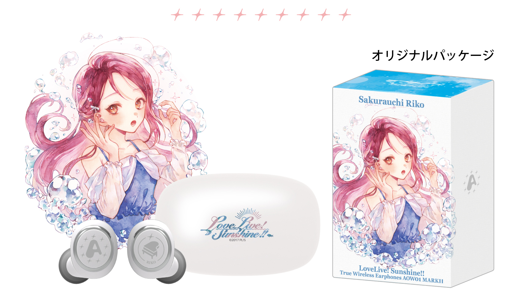 ONKYO DIRECT｜ワイヤレスイヤホン AOW01 MARKⅡ「ラブライブ
