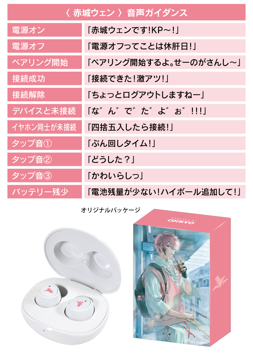 赤城ウェン音声ガイダンス