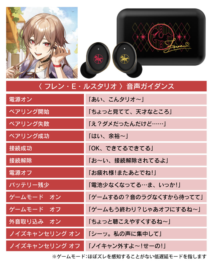 「フレン・E・ルスタリオ」音声ガイダンス
