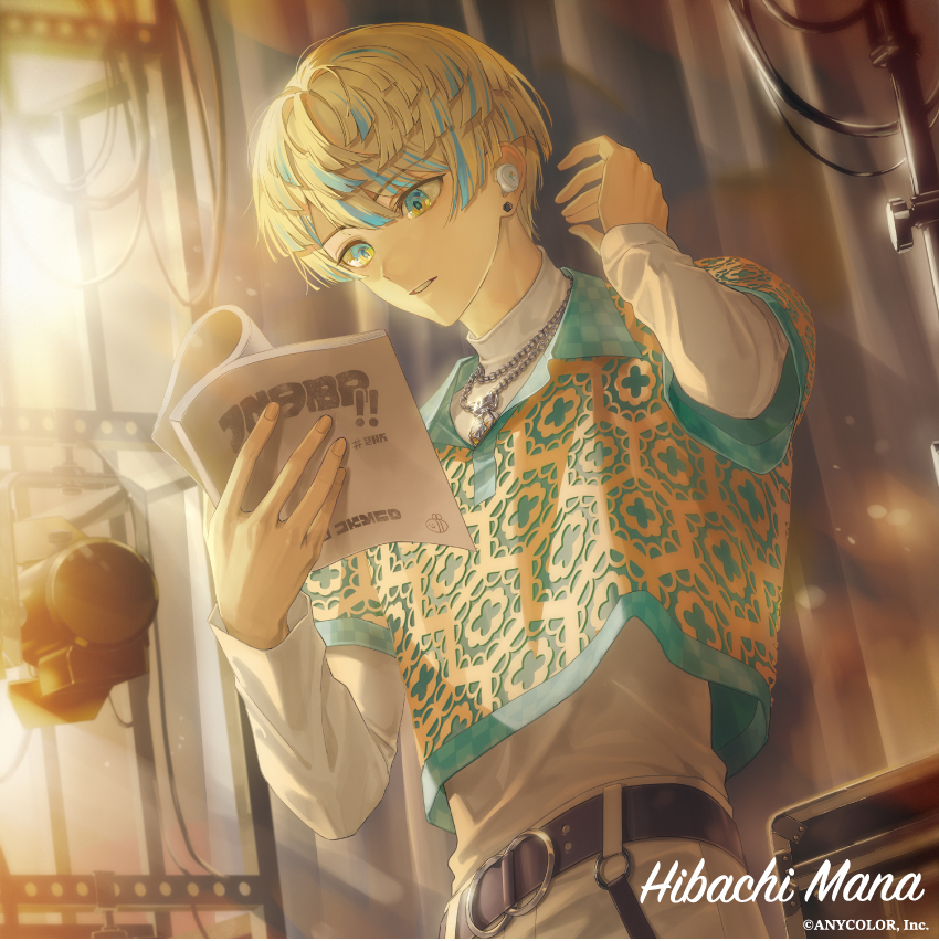 ワイヤレスイヤホン ANIMA　AOW04「緋八マナ」コラボモデル 