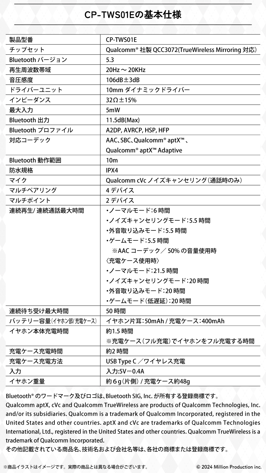 基本仕様
