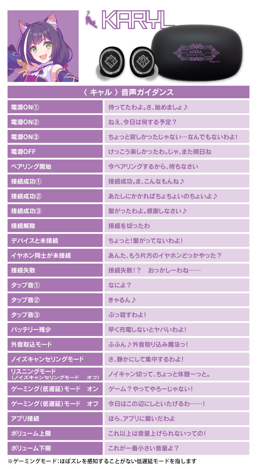 キャル音声ガイダンス