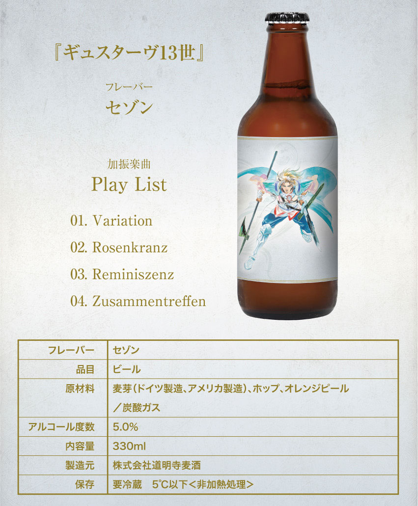 ギュスターヴ13世ラベル 詳細