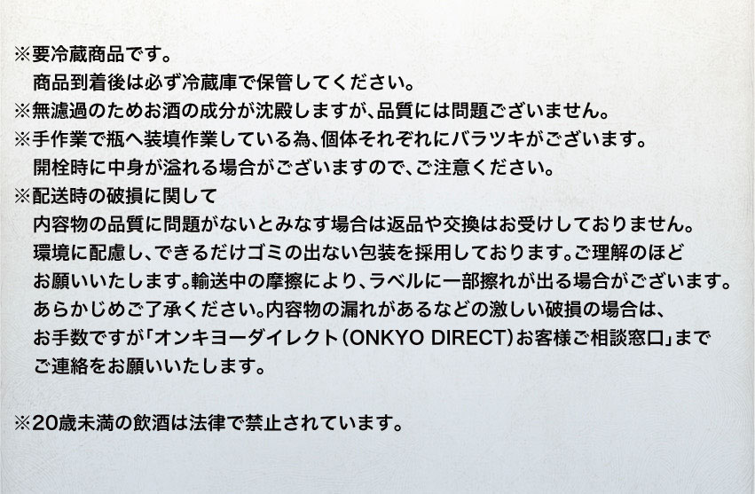 注意事項