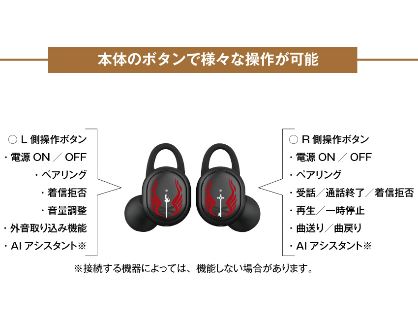 進撃の巨人』コラボワイヤレスイヤホン販売決定！！ - 音アニ1号