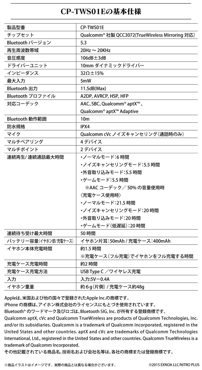 スペック