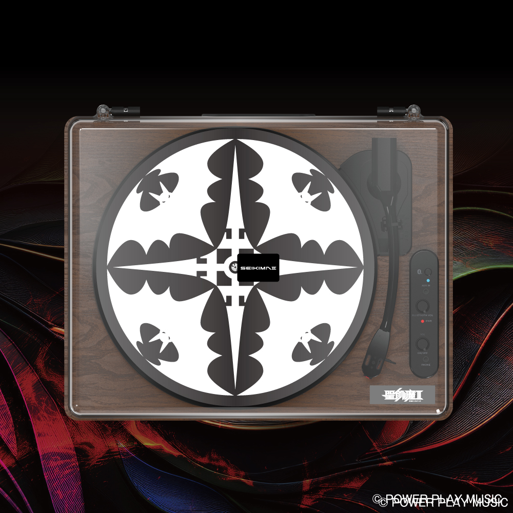 ターンテーブル ION AUDIO LUXE LP「聖飢魔Ⅱ」コラボレーション『SⅡ-TT』 ※出荷：魔暦27(2025)年10月下旬予定/受注生産：キャンセル・返品不可/クレジットカード請求：先払い・毎月25日