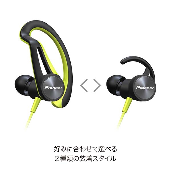 ONKYO DIRECT｜Pioneer SE-E7BT-Y Bluetoothスポーツイヤホン(イエロー 