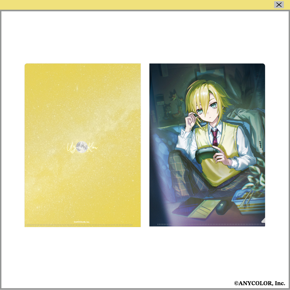 ONKYO DIRECT｜「卯月コウ」撮り下ろしビジュアル A4クリアファイル