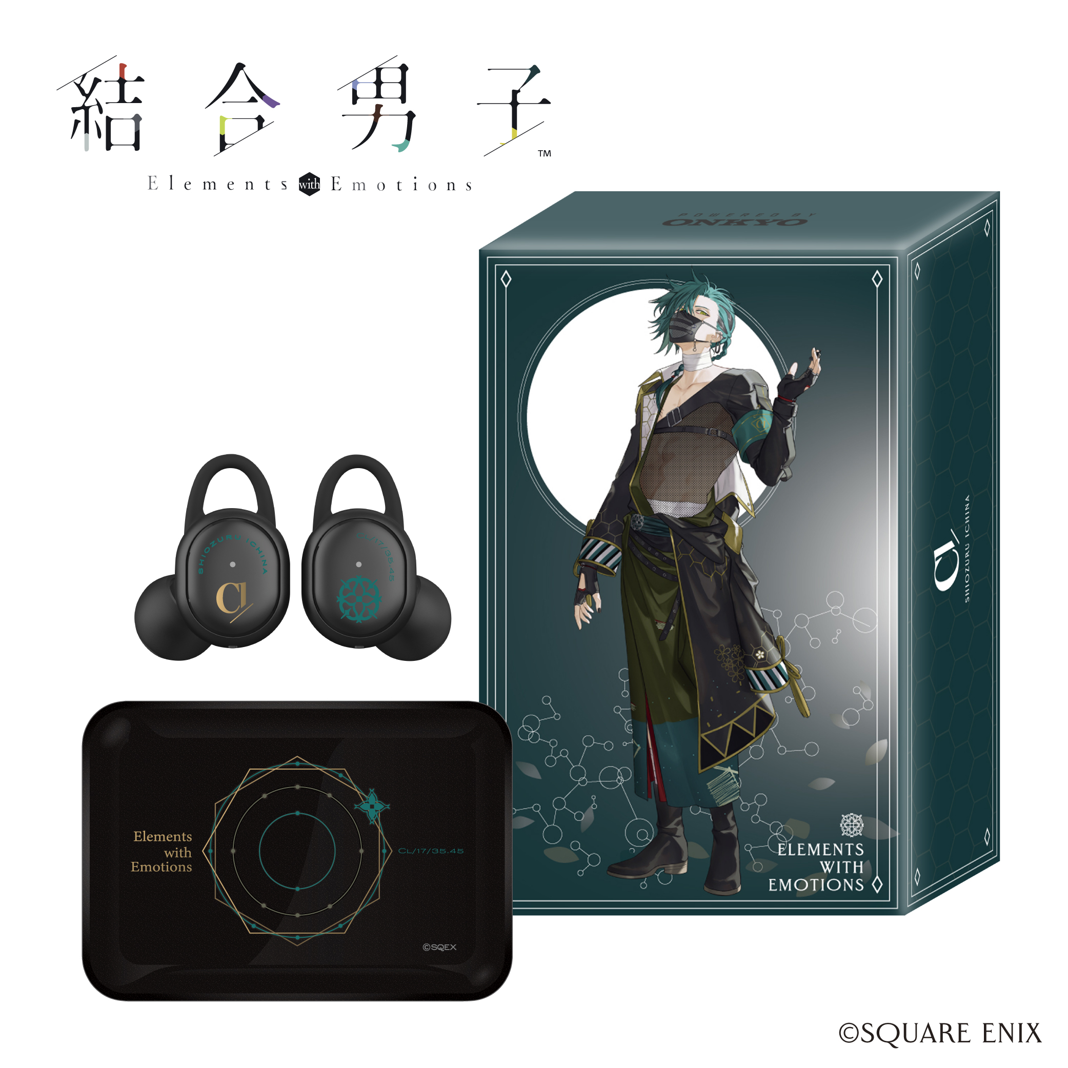 ONKYO DIRECT｜ワイヤレスイヤホン CP-TWS01A『結合男子』コラボ 塩水流 一那モデル  ※出荷：2024年10月中旬～下旬予定/受注生産：キャンセル・返品不可/クレジットカード請求：先払い・毎月25日(塩水流 一那): コラボ