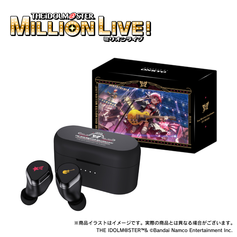 星導ショウ　モデル ONKYO ワイヤレスイヤホン　受注生産品 バーチャルライバーグループ「にじさんじ」× オンキヨー株式会社の