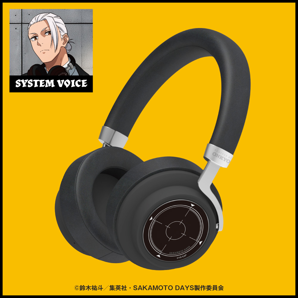 ゆるきゃん　ANIMA ワイヤレスヘッドホン AQW03 ONKYO DIRECT｜ワイヤレスヘッドホン ANIMA AOW03「SAKAMOTO DAYS