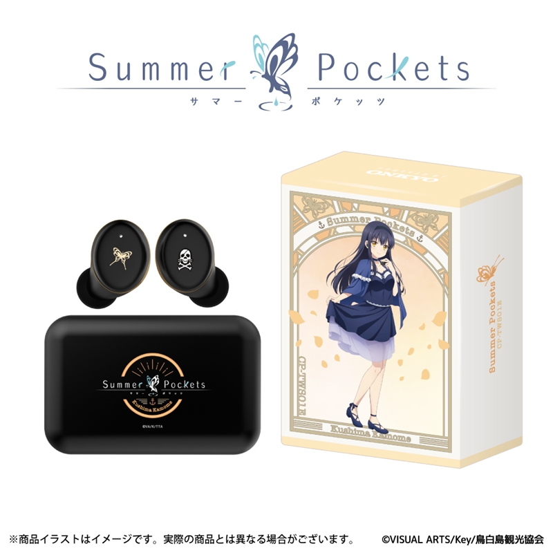 イヤホンズ　スクエアキャンバスボード ONKYO DIRECT｜ワイヤレスイヤホン CP-TWS01E「Summer Pockets