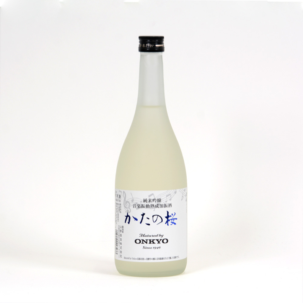 かたの桜 純米吟醸 音楽振動熟成 720ml 日本酒