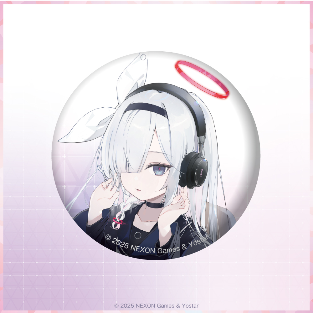 『ブルーアーカイブ』プラナver. 描き下ろしイラスト 缶バッジ ※出荷：2025年9月下旬～10月上旬予定/受注生産：キャンセル・返品不可/クレジットカード請求：先払い・毎月25日