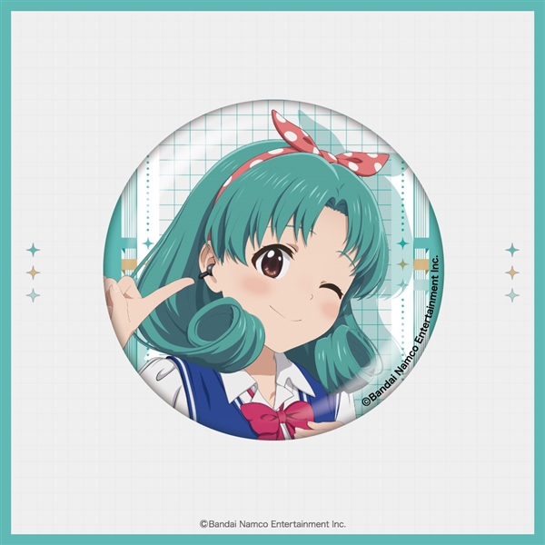 「アイドルマスター ミリオンライブ（第二弾）」缶バッジ 徳川まつり