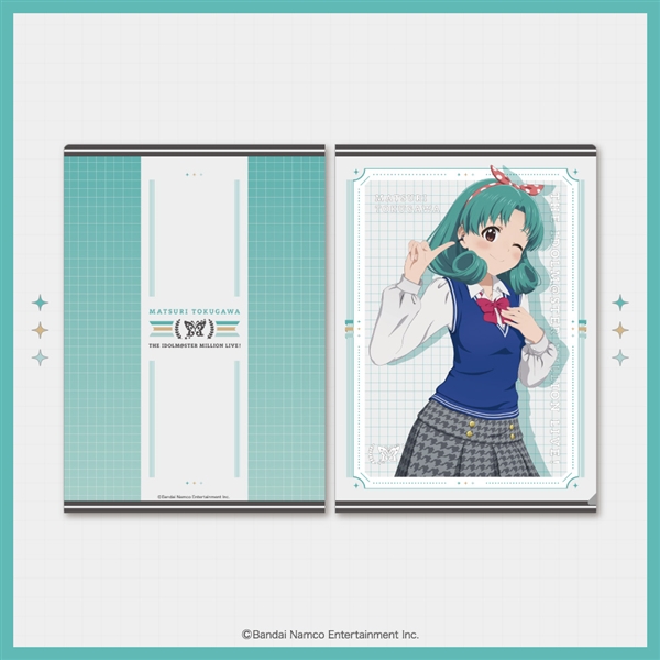 「アイドルマスター ミリオンライブ（第二弾）」A4クリアファイル 徳川まつり