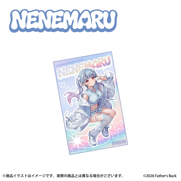 「寧々丸」撮り下ろしビジュアル ステッカー