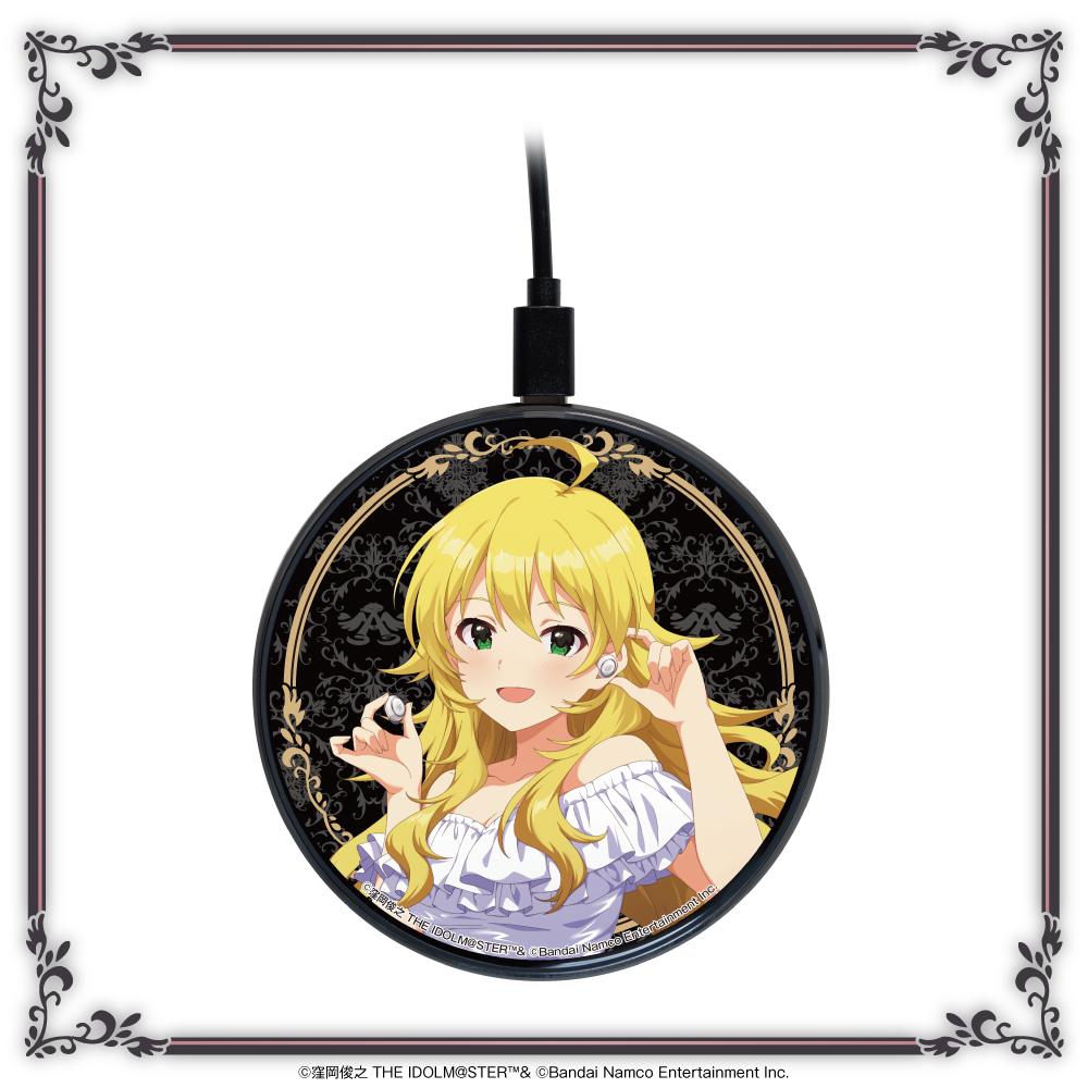 「アイドルマスター」ワイヤレス充電器（星井美希）