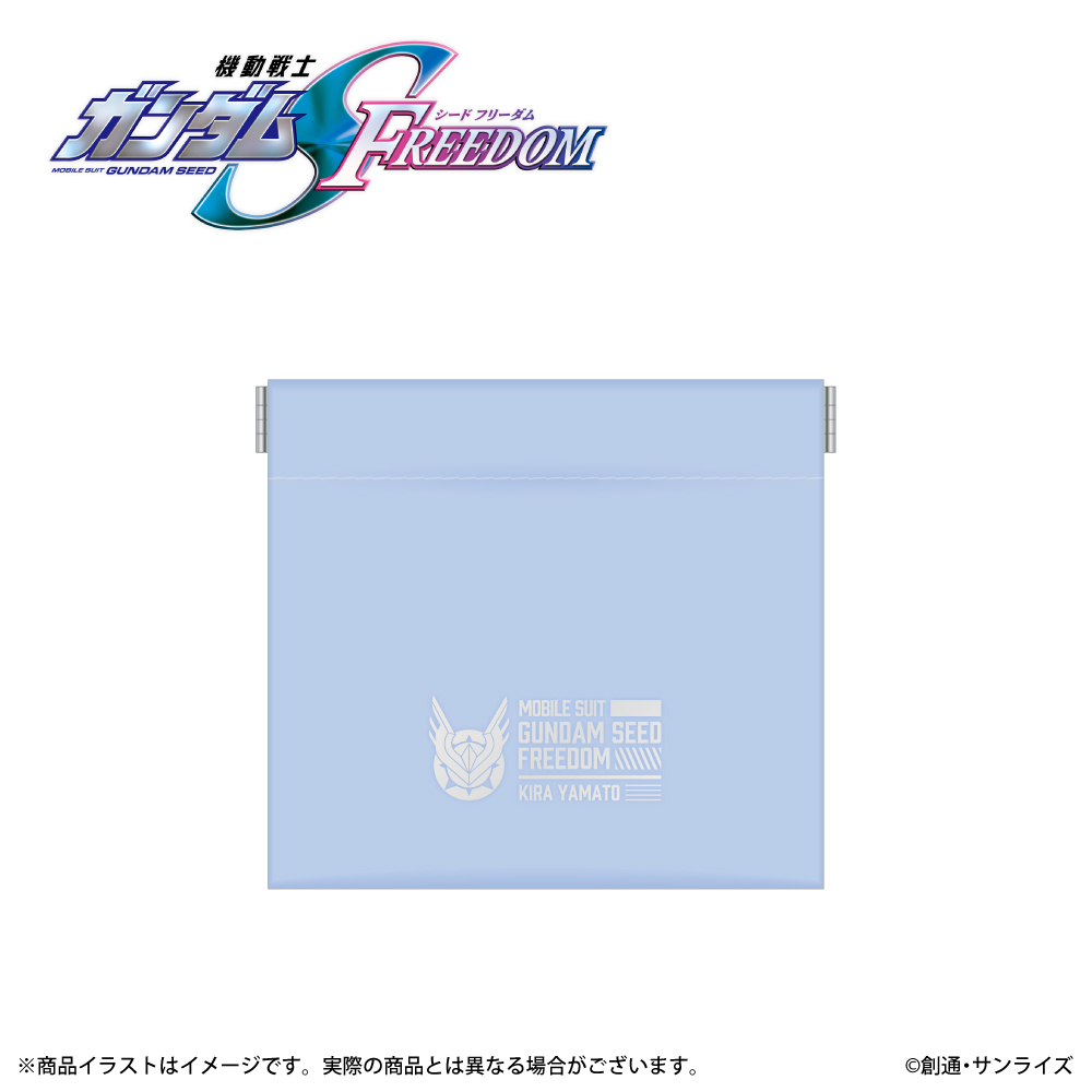 「機動戦士ガンダム」 SEED FREEDOM イヤホンポーチ キラ・ヤマト モデル  ※出荷：2025年12月上旬～12月中旬予定/受注生産：キャンセル・返品不可/クレジットカード請求：先払い・毎月25日