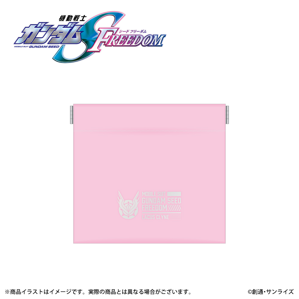 「機動戦士ガンダム」 SEED FREEDOM イヤホンポーチ  ラクス・クライン モデル  ※出荷：2025年12月上旬～12月中旬予定/受注生産：キャンセル・返品不可/クレジットカード請求：先払い・毎月25日