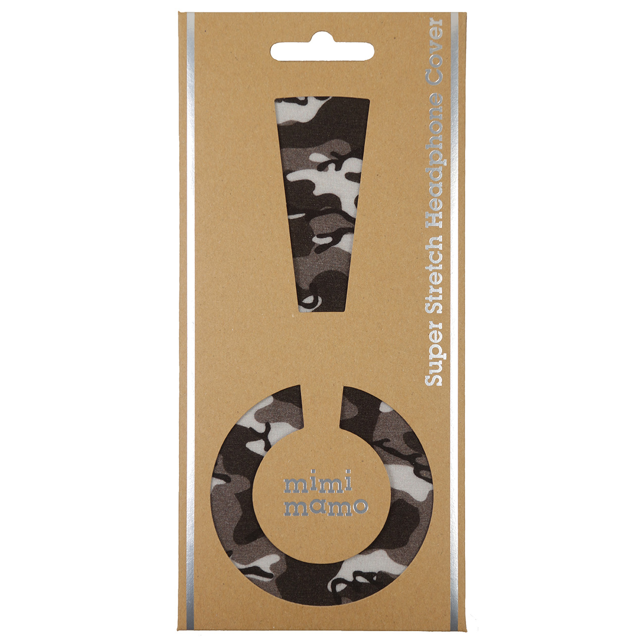 mimimamo スーパーストレッチヘッドホンカバー Lサイズ シティ