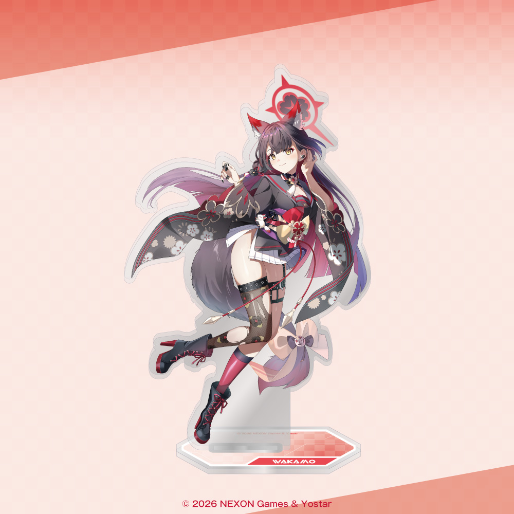 「ブルーアーカイブ」ver.ワカモ 描き下ろしイラスト アクリルスタンド