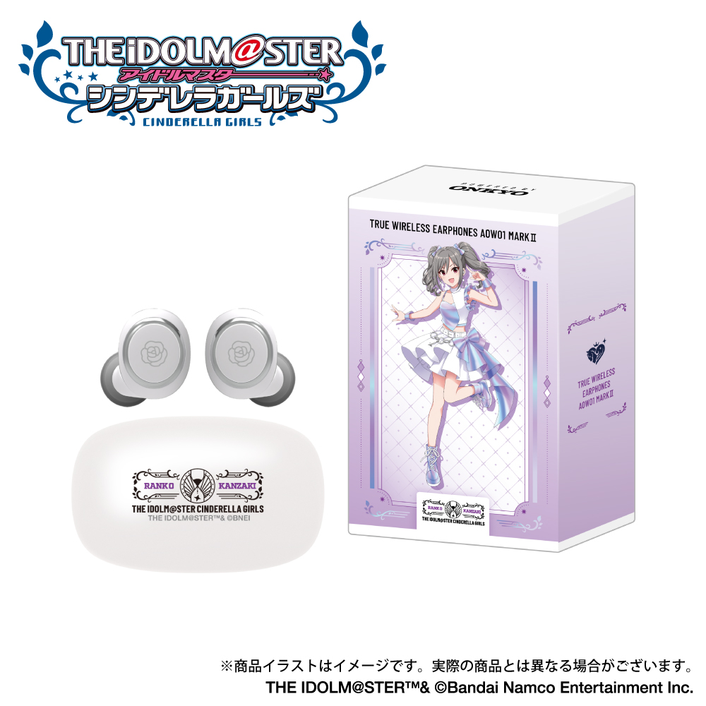ワイヤレスイヤホン AOW01 MARKⅡ「アイドルマスター シンデレラガールズ（第二弾）」コラボ 神崎蘭子モデル