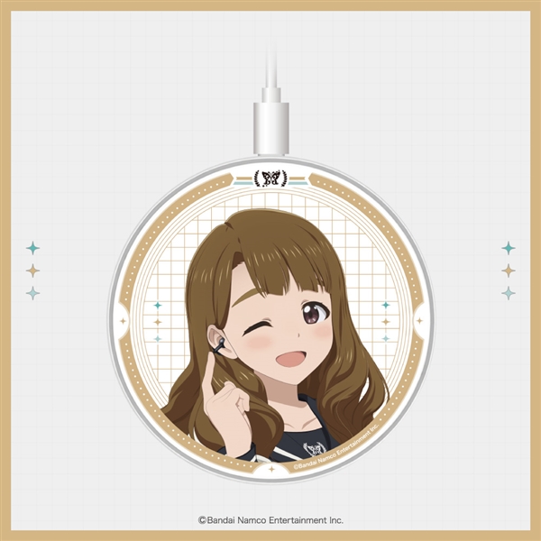 ボイス搭載ワイヤレス充電器 CP-WC01A「アイドルマスター ミリオンライブ（第二弾）」コラボ 宮尾美也モデル