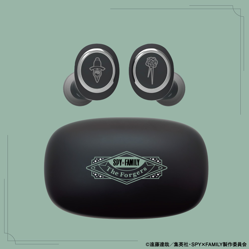 ワイヤレスイヤホン ANIMA AOW01 MARKⅡ「SPY×FAMILY 」コラボ フォージャー家 モデル ※出荷：2026年1月下旬～2月上旬予定/受注生産：キャンセル・返品不可/クレジットカード請求：先払い・毎月25日