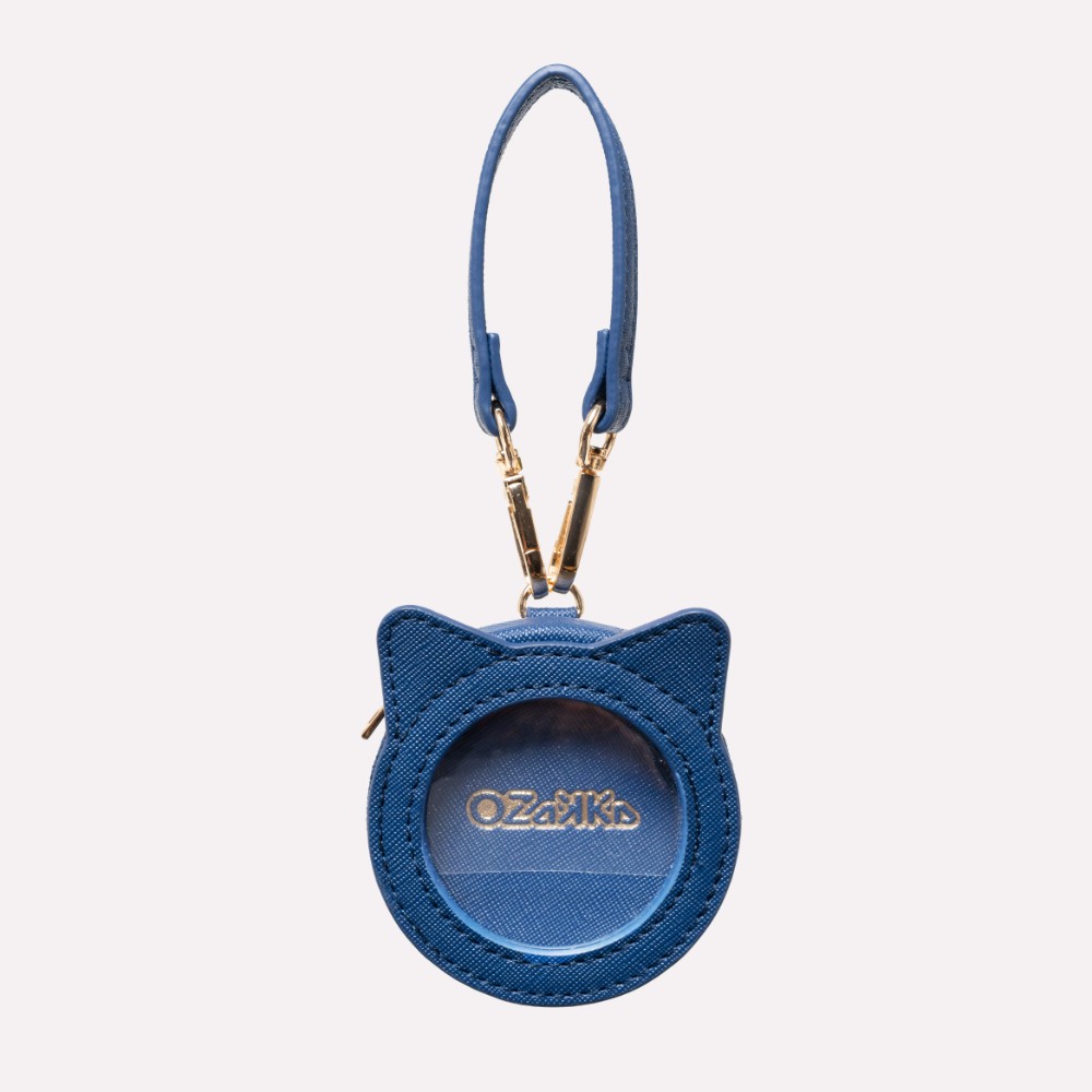 OZaKKa（オザッカ）ねこみみ 缶バッジケース ネイビーベリー