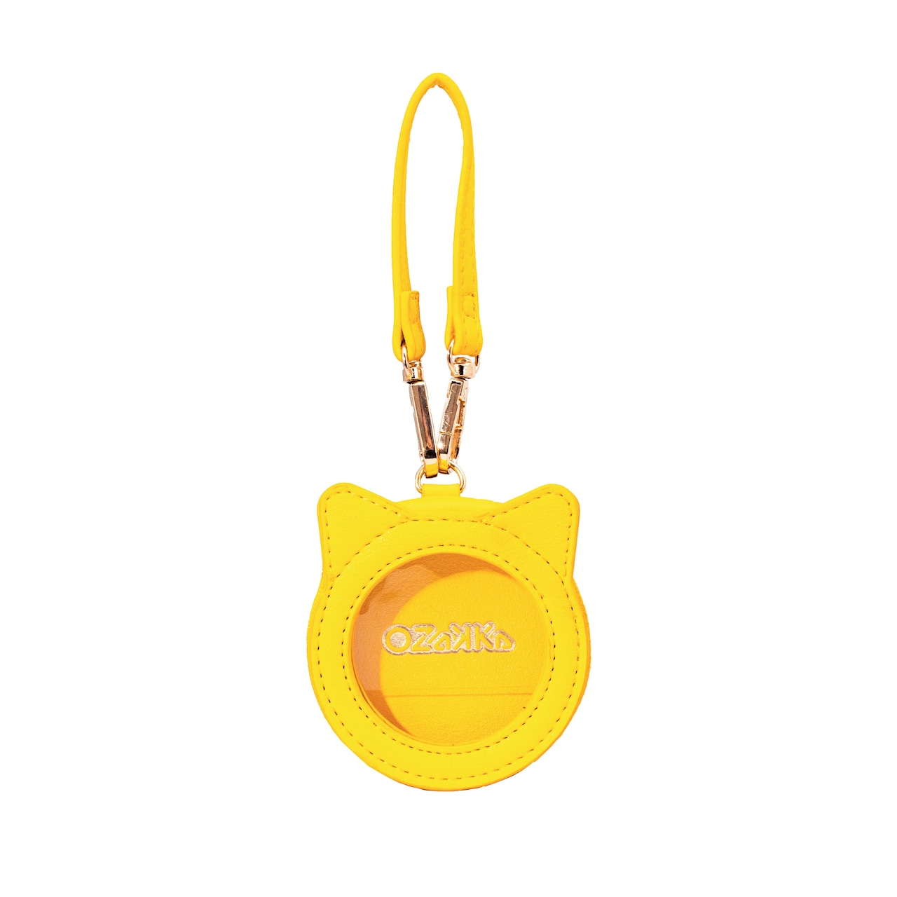 OZaKKa（オザッカ）ねこみみ 缶バッジケース イエロー