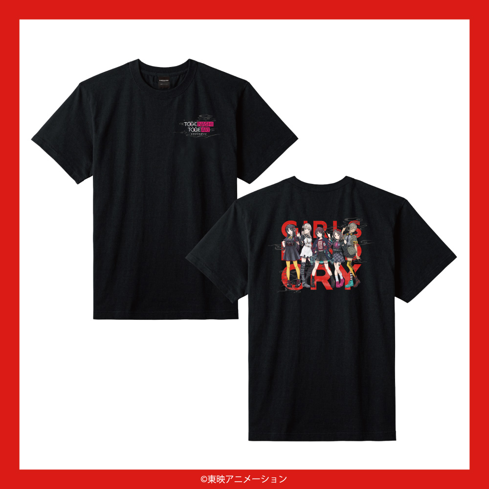 「ガールズバンドクライ」オリジナル Tシャツ Lサイズ