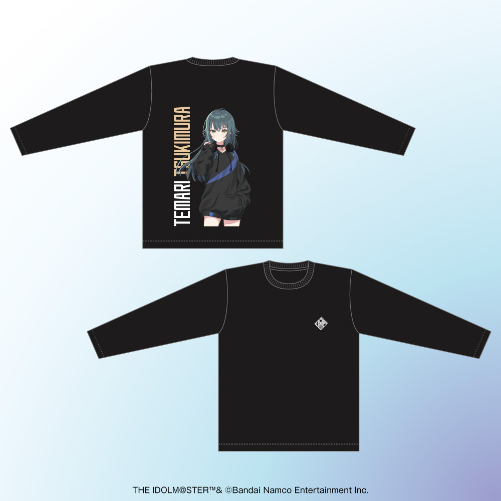 「学園アイドルマスター(月村 手毬)」 ビッグシルエット ロングTシャツ XLサイズ