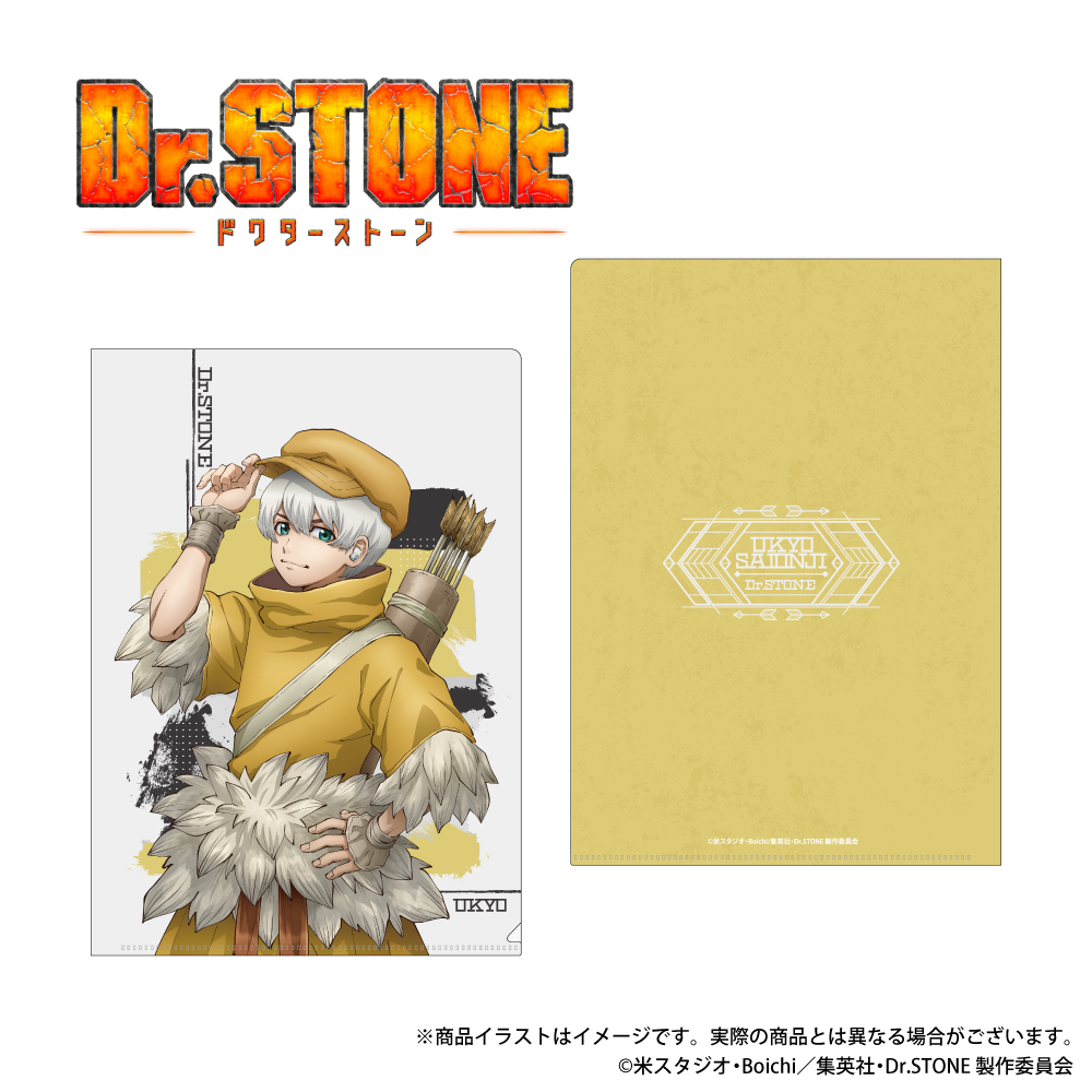 「Dr.STONE」描き下ろしイラスト A4クリアファイル  (西園寺羽京)