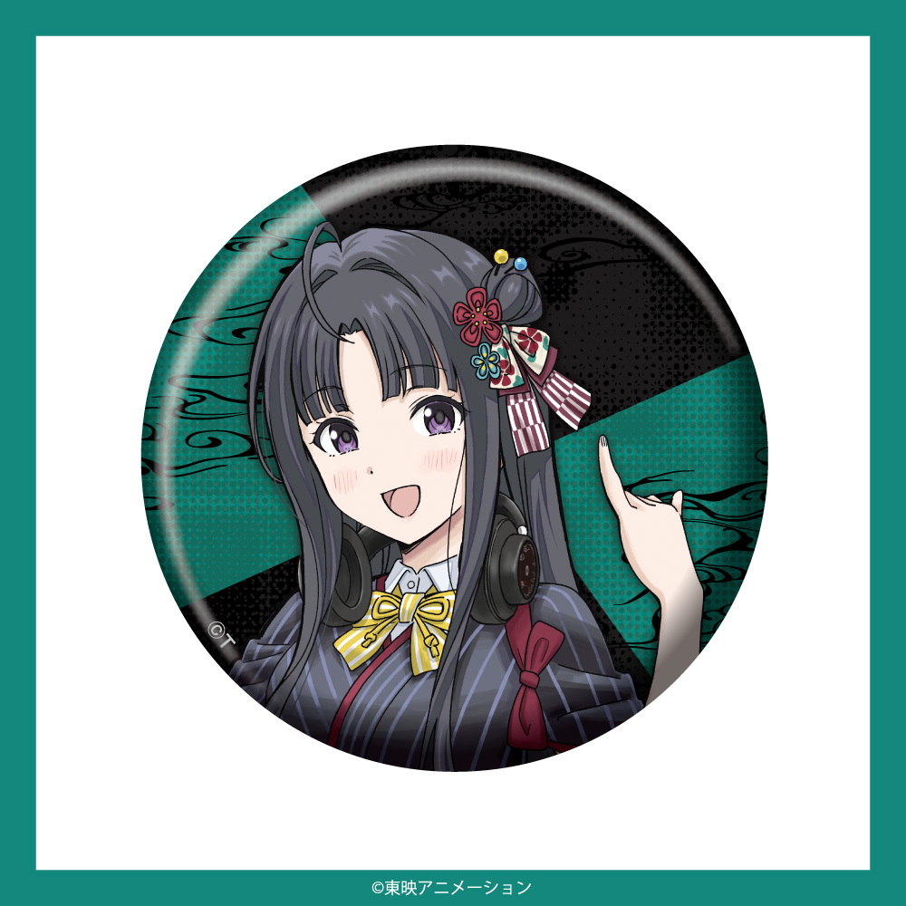 「ガールズバンドクライ」 描き下ろしイラスト 缶バッジ 安和すばる モデル