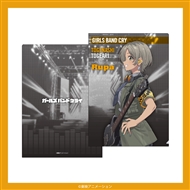 「ガールズバンドクライ」描き下ろしイラスト A4クリアファイル ルパ