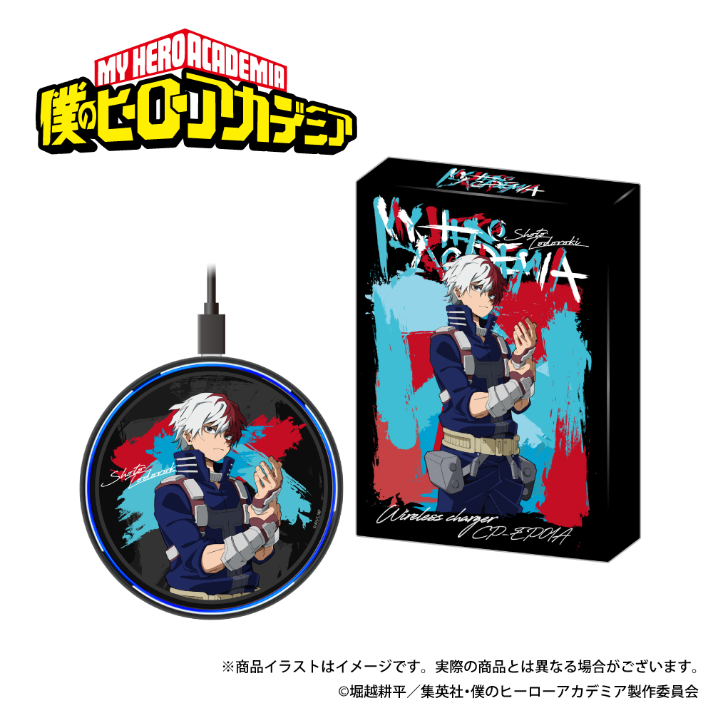 「僕のヒーローアカデミア」 ワイヤレス充電器 轟焦凍